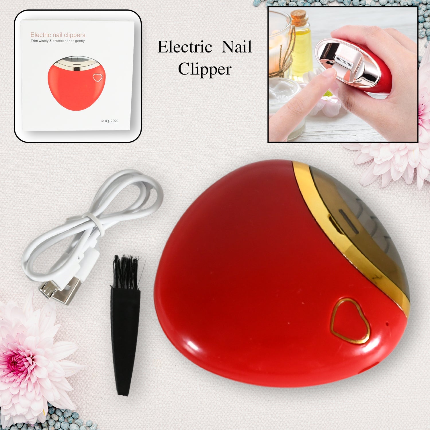 Electric Nail Clipper & File | Safe Automatic Nail Trimmer for Baby & Adult | Nail Drill & Grinder Tool Electric Nail Clipper & File | Safe Automatic Nail Trimmer for Baby & Adult | Nail Drill & Grinder Tool
